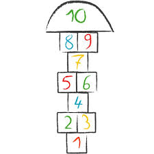 A partir de 4 años. Juego De La Rayuela Vectores Grafico Vectorial Juego De La Rayuela Imagenes Vectoriales De Stock Depositphotos