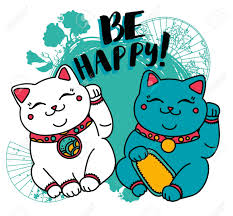 We did not find results for: Card With Cute Traditional Japanese Symbol Of Luky Maneki Neko Cats With A Raised Paw Can