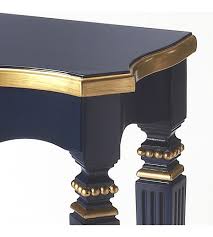 Before you buy, please check. Masterpiece Cheshire 22 X 10 Inch Navy Gold Console Sofa Table