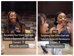 New Orleans CEO surprises her entire staff with Beyoncé Renaissance concert  tickets - Face2Face Africa