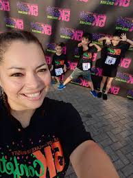 Lago (left), the Confetti mascot, appeared at Fiesta Media Day
