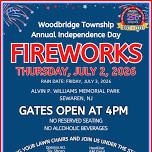 Woodbridge Township Annual Independence Day Fireworks