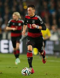 Mesut Oezil Of Germany Runs With The Ball During The International Mesut Ozil Running Football