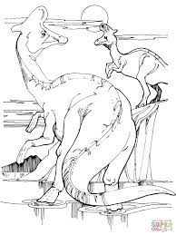 lambeosaurus hadrosaurs coloring page free printable pages jeux de coloriage chevaux gratuits en ligne