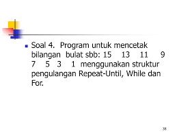 While Do Repeat Until For To Do Ppt Download
