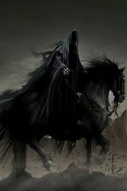 Ceifador Da Morte É visita em noite fria junto ao meu vestíbulo, só. pinterest