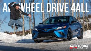 The 2020 toyota camry lives up to the car's reputation for providing simple satisfaction. 2020 Toyota Camry All Wheel Drive Reviewed Awd For Everyone Youtube