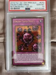 We did not find results for: Yugioh Crush Card Virus 1st Edition Pgl2 En070 Gold Sta