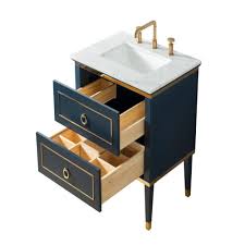 Now your bathroom vanity is level, and you can proceed. Bluestar Floor Mount 24 Single Sink Vanity Freestanding Bathroom Vanities Toronto Canada Virta