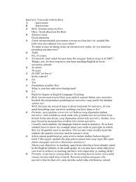 Check spelling or type a new query. Interview Transcript Bu Lid Bahasa Indonesia