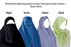 The burka covers the entire body including the whole face. Hijab Vs Niqab A Matter Of Emphasis