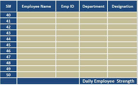 The tool will ask you simple questions and use your answers to tailor a letter for you. Download Employee Attendance Sheet Excel Template Exceldatapro