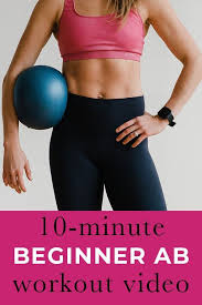 10 Minute Beginner Ab Workout For Women Nourish Move Love Beginner Ab Workout Abs Workout Video Abs Workout