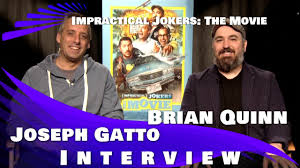 I left the theater with tears in my eyes from laughing so heartily. Impractical Jokers The Movie Brian Quinn And Joseph Gatto Interview 2020 Youtube