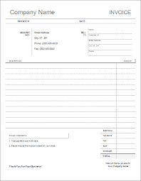 10 simple invoice templates every