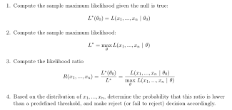 Image result for Likelihood Ratio