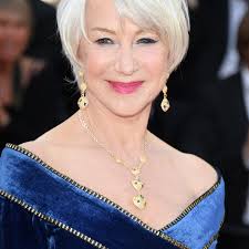 You can see the light bangs and the hair color flatters the skin beautifully. 50 Classic And Cool Short Hairstyles For Older Women