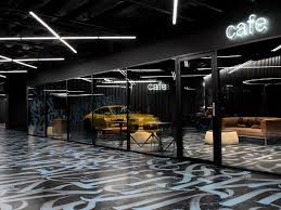 Black Star Car Wash On Behance In 2020 With Images Car Showroom Design Parking Design Garage Design