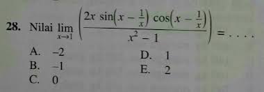 By admin materi posted on june 17, 2021. Matematika Peminatan Kelas 12 Soal Limit Trigonometri Sertakan Caranya Brainly Co Id