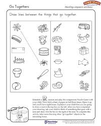 Go Togethers View Logical Reasoning Worksheets For Kindergarten Kindergarten Worksheets Free Kindergarten Worksheets High School Art Lesson Plans