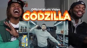 Travis, future, post malone tarzı. Eminem Ft Juice Wrld Godzilla Official Music Video Voicetube Learn English Through Videos