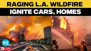 Palisades Wildfire Los Angeles LIVE ...