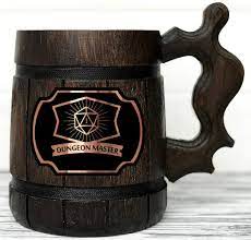 Looking for the ideal dungeon masters gifts? Amazon Com Dungeon Master Beer Mug Dungeon And Dragons Mug Dungeon Master Personalized Mug D D Gift Personalized Beer Stein Best Gift Wooden Beer Mug Personalized Gamer Gift Beer Tankard K141 Handmade