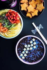 Galaxy Sushi Bowl Recipe Delicious Vegan Recipes Vegan Lunch Recipes Vegan Recipes