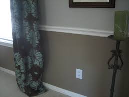 One shade on the top and a different shade on the bottom seem then there's my favorite; Paint Color Ideas For Living Room With Chair Rail Find Explore Paint Colors