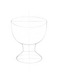 Above draw a big curve from one end to another. How To Draw Ice Cream Step By Step