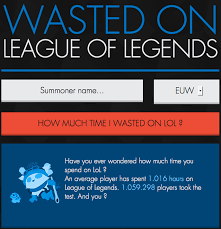Bonjour je ne sais plus comment faire pour me renseigner. Combien De Temps Avez Vous Perdu Sur League Of Legends