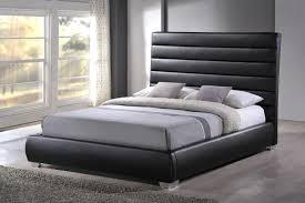Get 5% in rewards with club o! Black Padded Headboard Faux Leather Bed Frame King Size 5ft