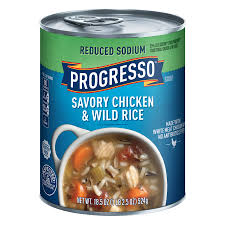 This vegetarian version of a classic winter staple is lower in sodium and packed with fiber. Progresso Reduced Sodium Heart Healthy Chicken Wild Rice Soup Shop Soups Chili At H E B