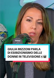 @Giulia Mizzoni PARLA DELL’ESIBIZIONISMO NEI PROGRAMMI DI CALCIO IN  TELEVISIONE📺