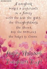 Maybe you would like to learn more about one of these? Daughters Day Images Daughters Day Quotes Crazy Side Daughters Day Quotes Happy Daughters Day National Daughters Day