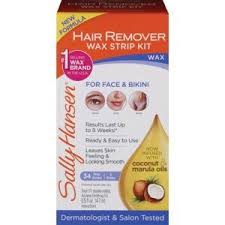 Nad's hypoallergenic facial wax strips. Sally Hansen Hair Remover Wax Strip Kit Brow Face Lips Cvs Pharmacy