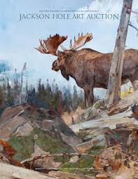 #tucker smith #art #buffalo #range #mountains #landscape #oil on linen #painting #western #west #wild west #western art. 2019 Jackson Hole Art Auction By Art Gallery Publication Issuu