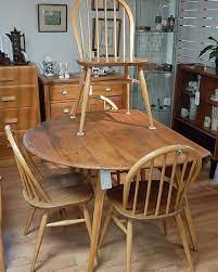 Beautiful Mid Century Vintage Ercol Drop Leaf Dining Table In Etsy Ercol Dining Chairs Ercol Ercol Dining Table