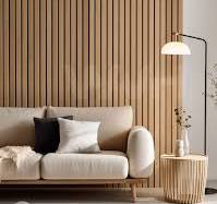 Slatpanel® Luxe American Oak Acoustic Wide Slat Wood Wall Panels