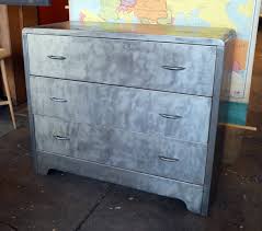 Dresser 4 drawers 4 doors. Three Drawer Metal Dresser Salvage One