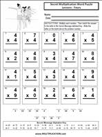 free lessons multiplication worksheets multiplication com