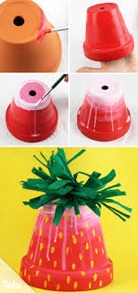 Tontopffiguren Basteln Blumentopfe Tontopfe Bemalen Talu De Deko Basteln Sommer Basteln Ideen Sommer Blumen Selber Basteln