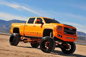 So i'll just keep this short and sweet as the video says it all really. Fully Modified And Lifted Matte Orange Gmc Sierra Denali Impresses Carid Com Gallery