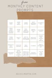 Free Content Calendar Ideas New Each Month Click Through To Read The Full P Social Media Content Calendar Social Media Marketing Content Social Media Planner