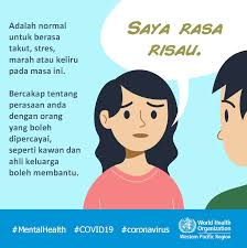 Ia boleh berlaku kepada sesiapa sahaja tanpa mengira umur, jantina, bangsa, status sosial atau pendapatan. Covid 19 Dan Kesihatan Mental Who Malaysia
