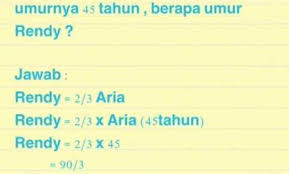 Contoh Soal Cpns 2018 Materi Pembahasan Prediksi Soal Twk Cpns 2018 Tentang Soal Perbandingan Umur Usia Icpns