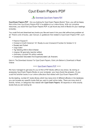 Pdf drive is your search engine for pdf files. Cput Exam Papers Pdf Jhlcopper Com Pages 1 15 Flip Pdf Download Fliphtml5