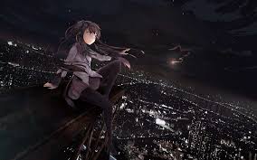Anime 4k wallpapers & artworks. Lonely Cool Dark Anime Wallpapers