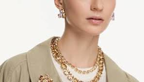 Latisha earring jackets, Flower, White, Rose gold-tone plated