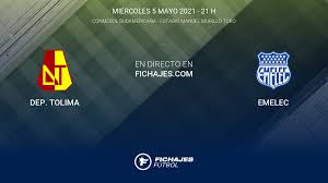 On sofascore livescore you can find all previous deportes tolima vs emelec results sorted by their h2h matches. Resultados Dep Tolima Emelec 1 1 3Âª Jornada De Conmebol Sudamericana 2021 8 5 Resumen Goles